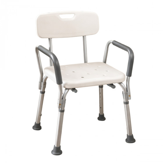 SILLA DE DUCHA CON REPOSABRAZOS