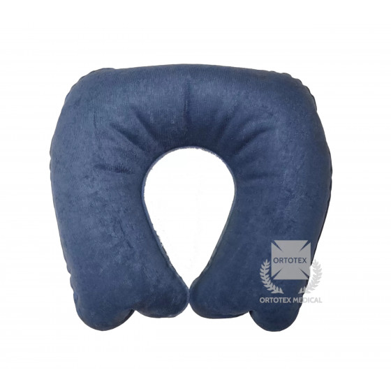 ALMOHADA HINCHABLE RIZO AZUL