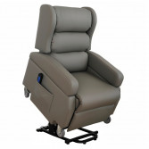 SILLÓN ELEVADOR ELÉCTRICO | RECLINABLE GRIS