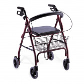 ANDADOR DE ALUMINIO FRENOS EMPUÑADURA