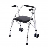 ANDADOR DE 2 RUEDAS Y ASIENTO