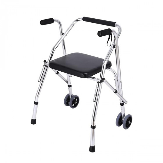 ANDADOR DE 2 RUEDAS Y ASIENTO