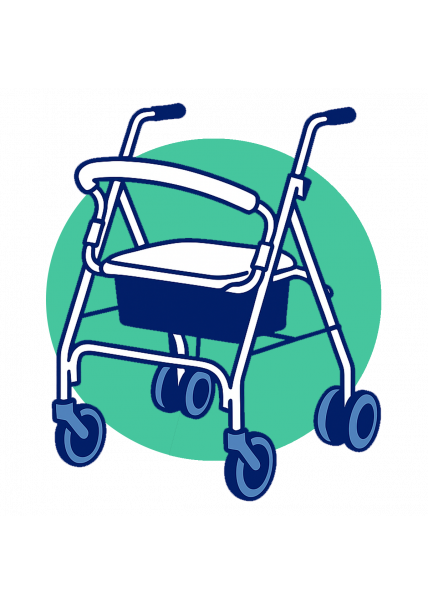 Andadores y rollators